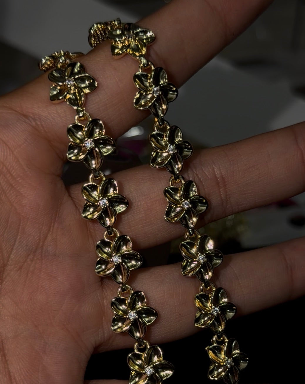 Silk Flower Bracelet