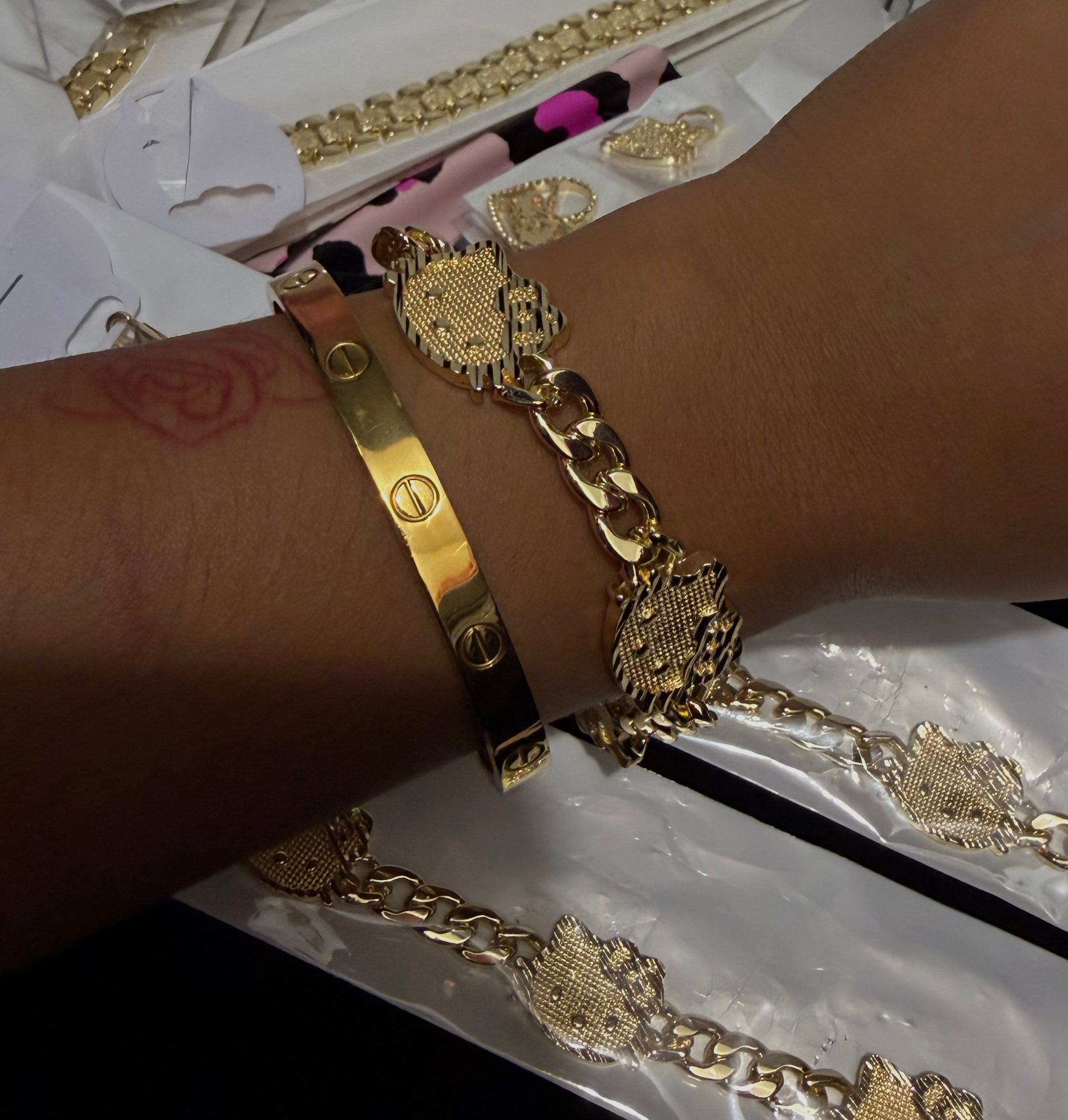 Kitty Head Bracelet
