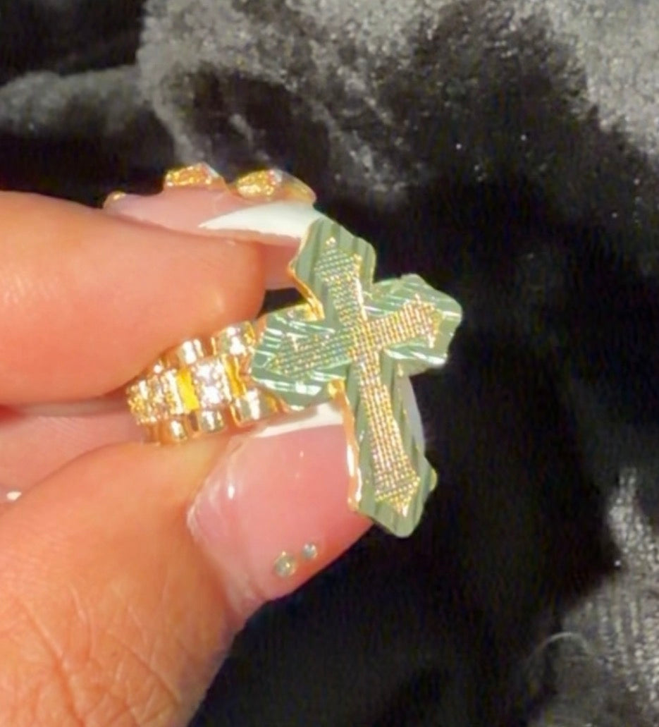 Cross Rolex Ring