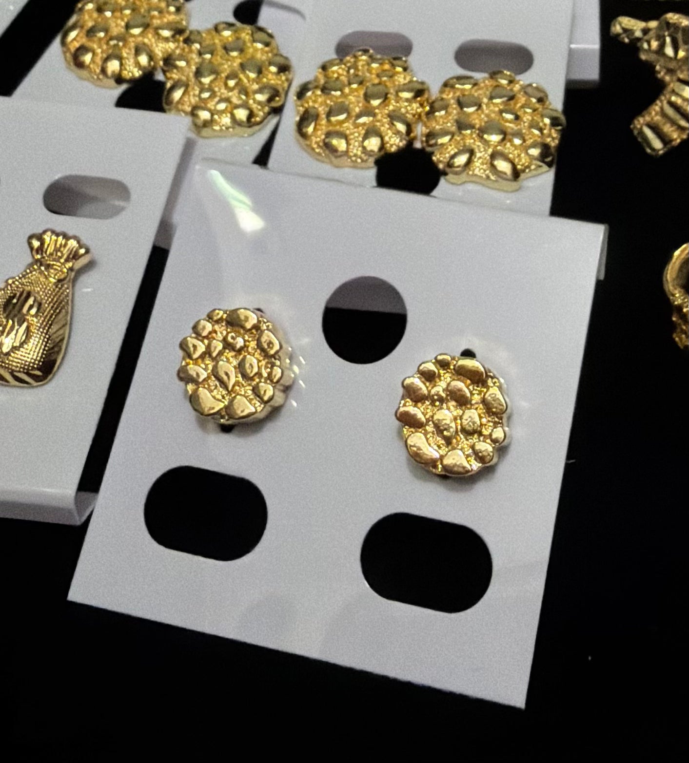 Smaller Nugget Earrings