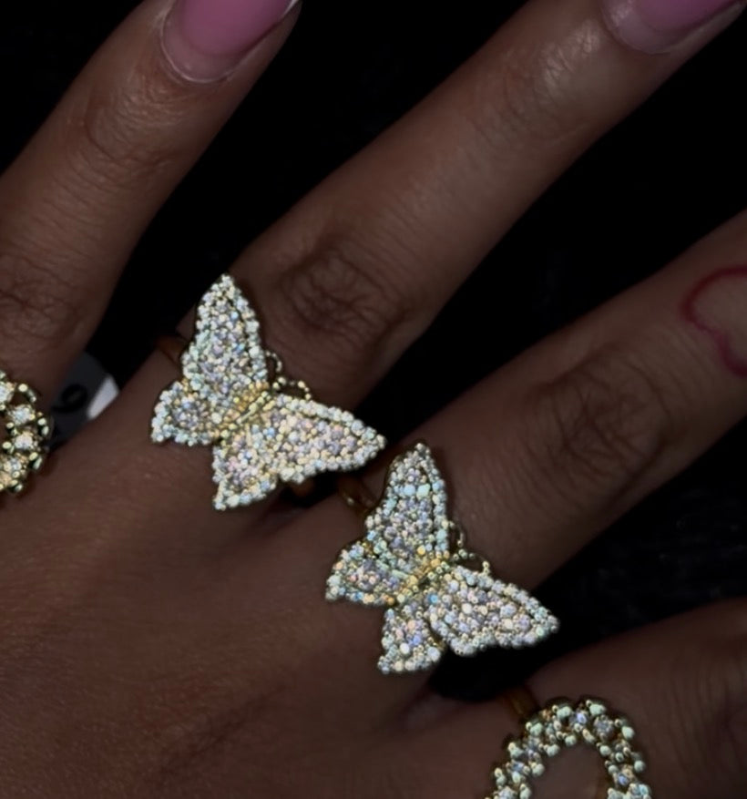 Butterfly bling ring