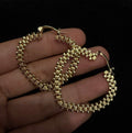 Small Heart Hoop Earrings
