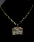 Round Last Supper Pendant