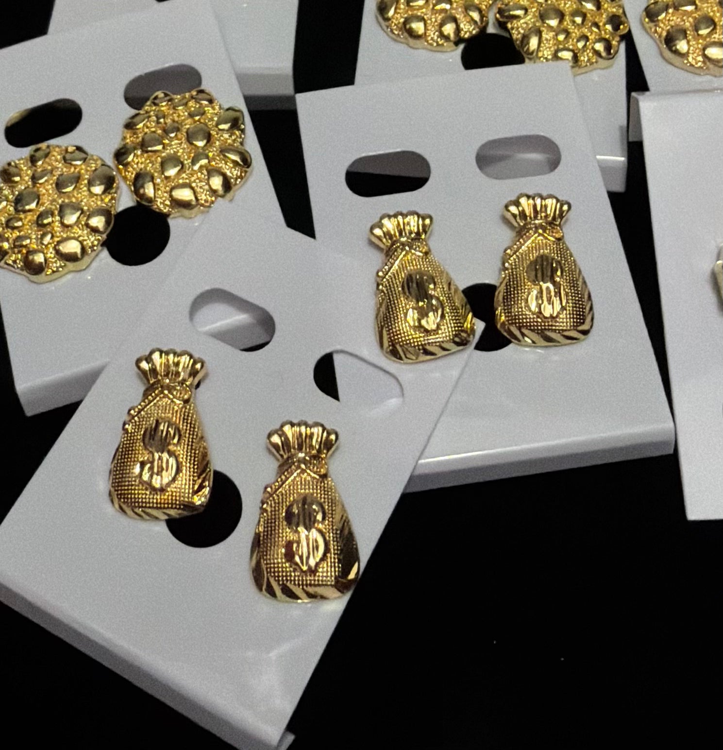 Money Bag Earrings