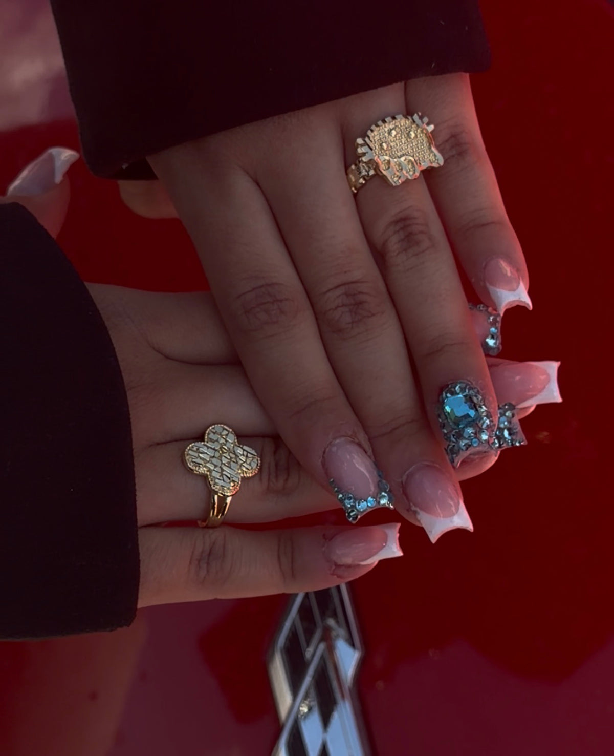 Clover Nugget Ring