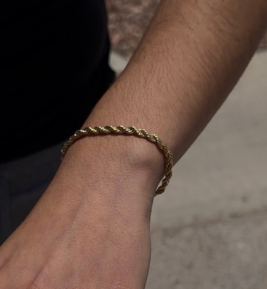 Rope chain bracelet