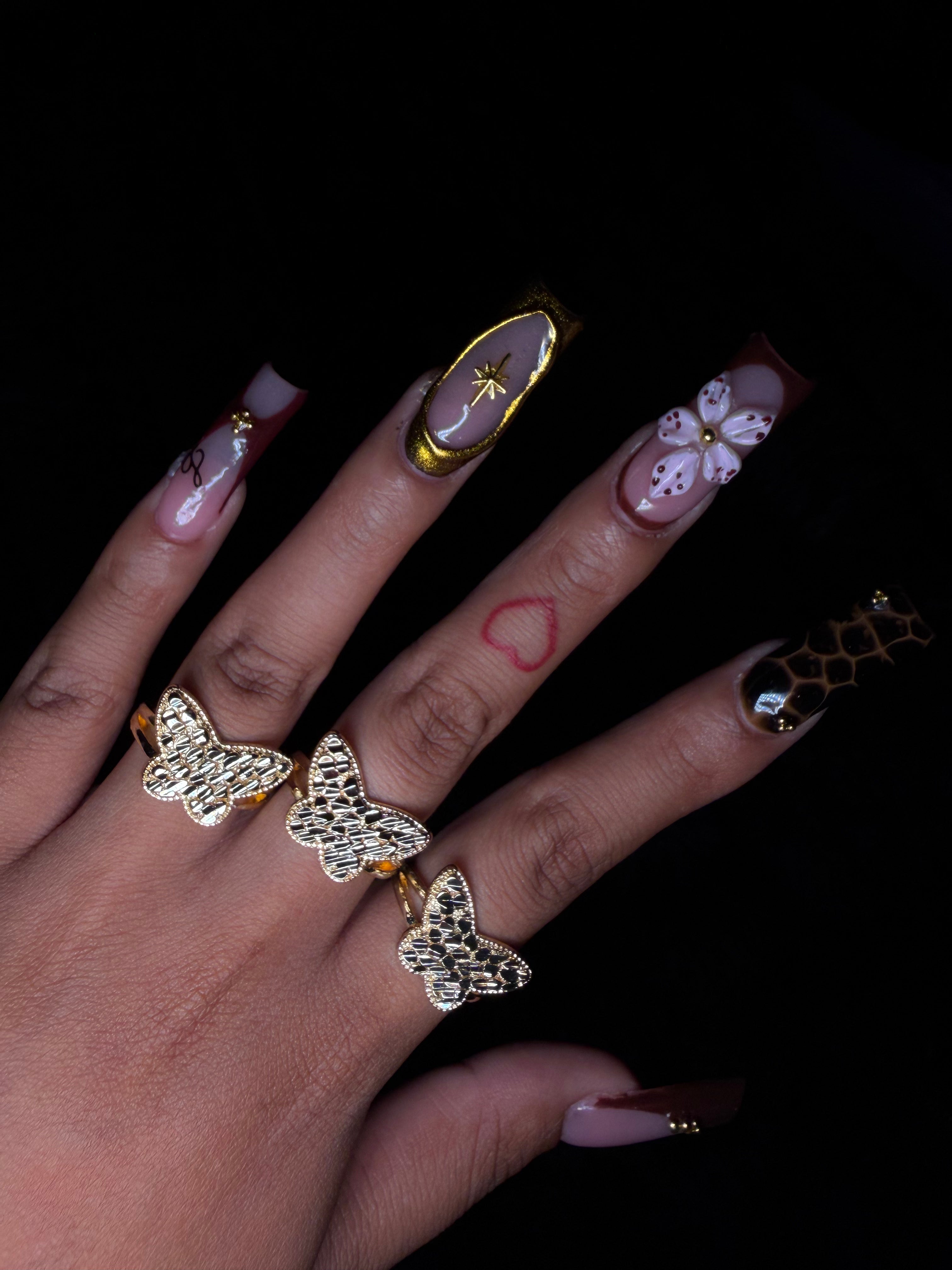 Butterfly Nugget Ring