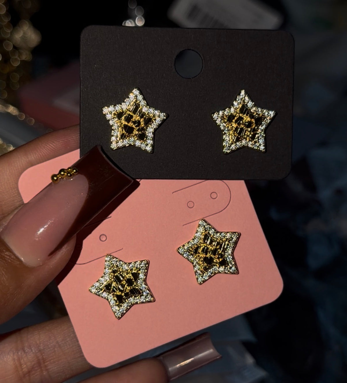 Star Nugget Earrings