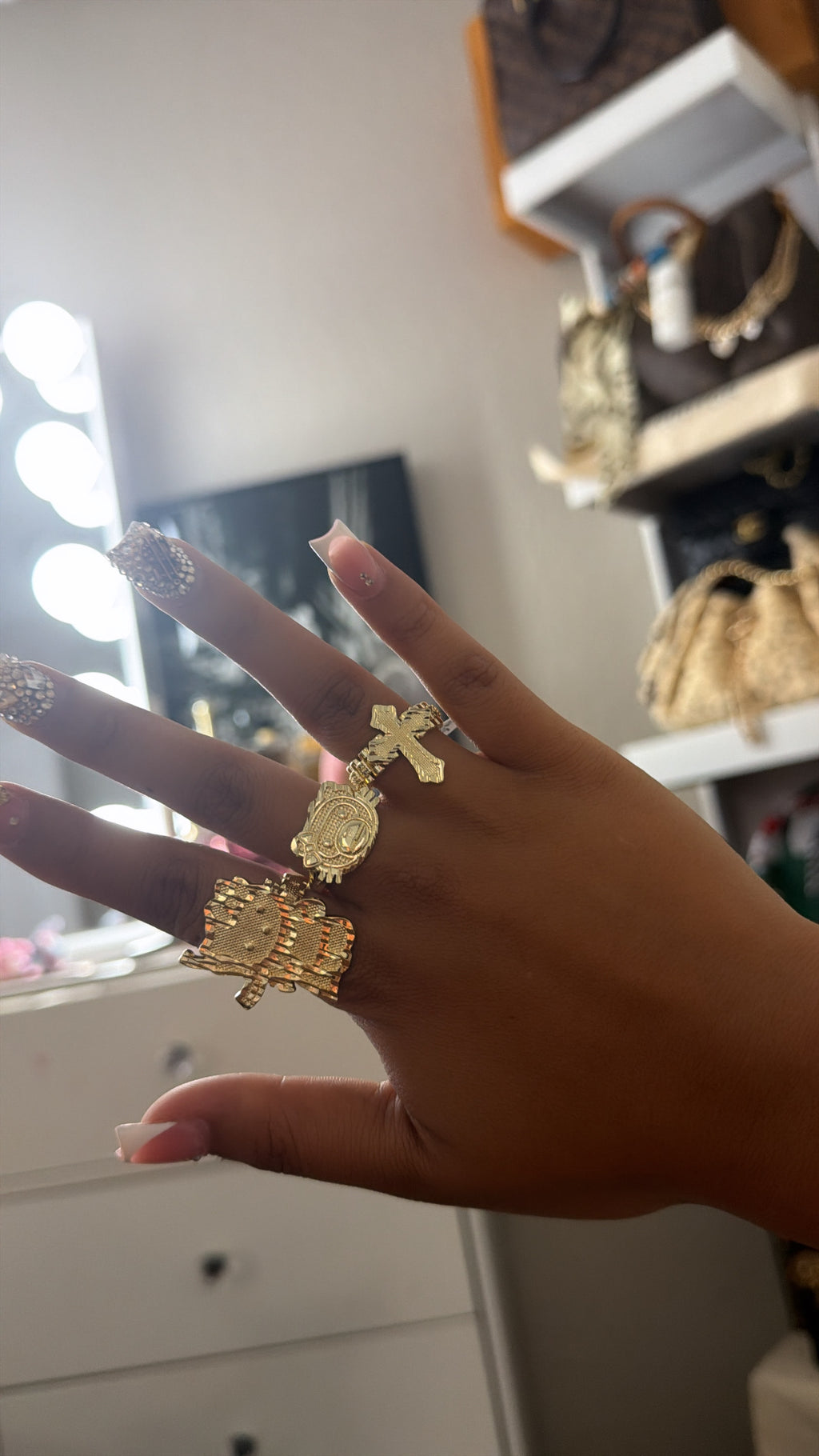 Cross Rolex Ring