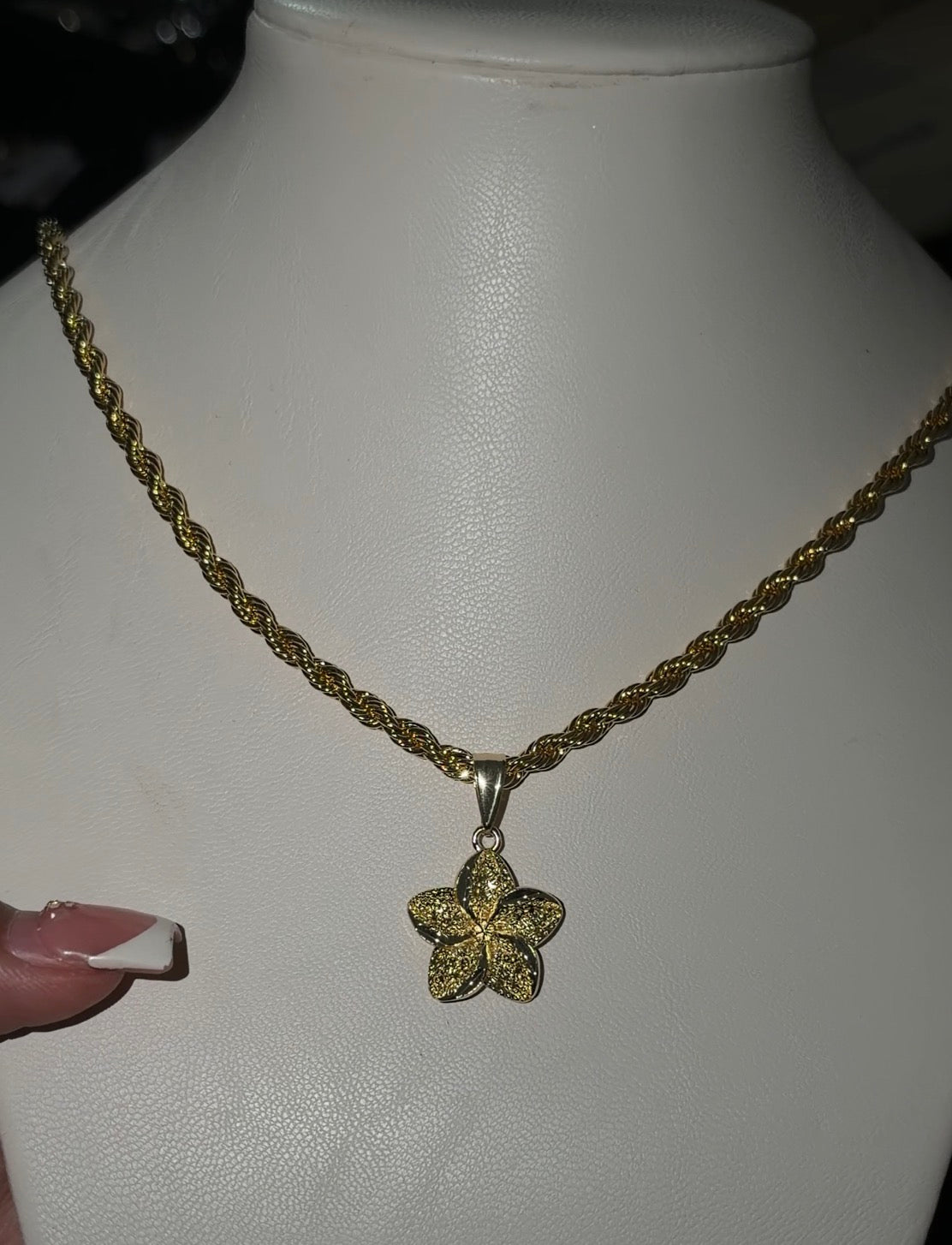Hibiscus Pendant