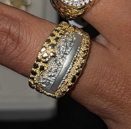 Last Supper Two-Tone Ring